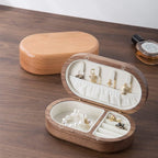 Petite Boîte À Bijoux En Bois De Voyage