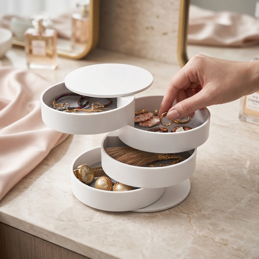 Boîte À Bijoux Ronde
