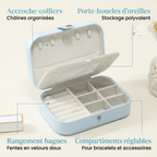 Boîte À Bijoux De Voyage En Cuir