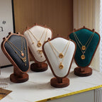 Support Bijoux Colliers Bois
