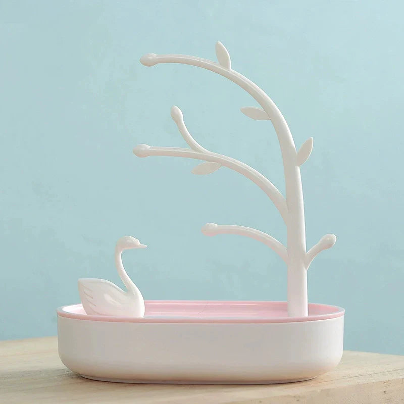 Arbre À Bijoux Avec Cygne