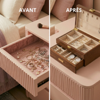 Boîte À Bijoux En Bois Avec Tiroirs