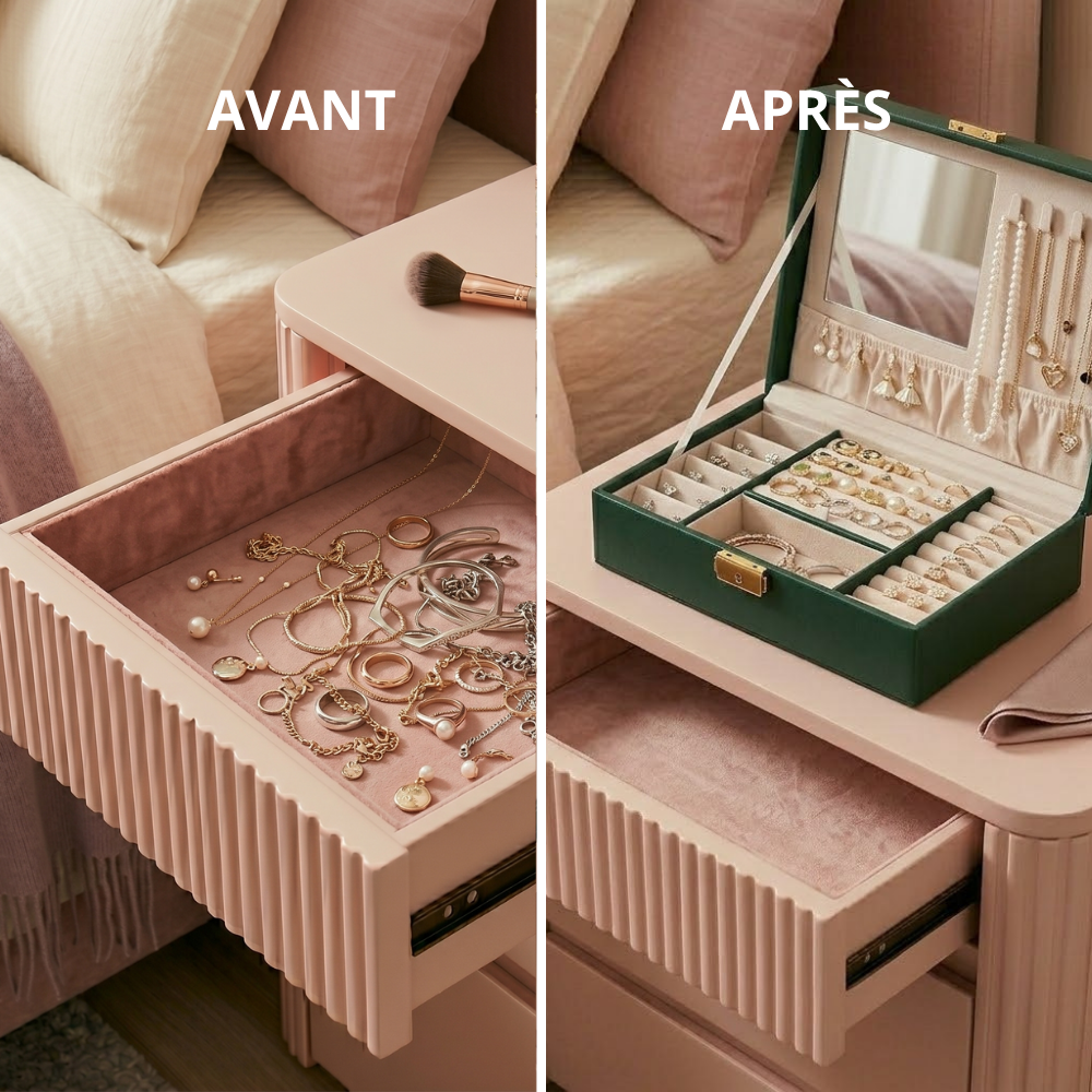 Boîte A Bijoux Femme Cuir
